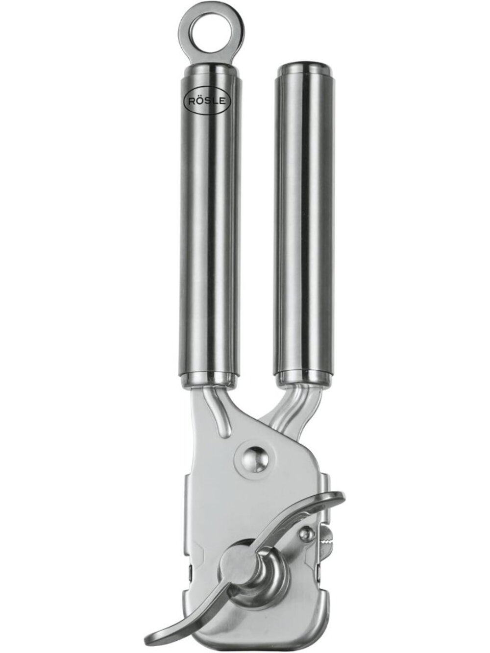 Stainless Steel Manual Can Opener with Pliers Grip - Easy Seam Opening Tool 7.9